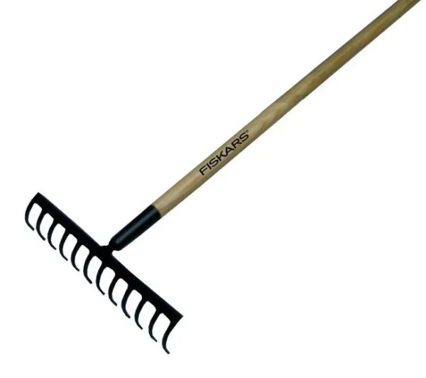 Fiskars 1014811 grabie ogrodowe 12 zęb. solid L12