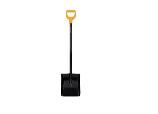 Fiskars 1067518 łopata solid+ metalowa z rączką w kształcie litery d