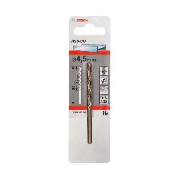 Bosch 2608585853 wiertło do metalu HSS-Co 5,2/52 mm /1szt Bosch 2608585853 wiertło do metalu HSS-Co 5,2/52 mm /1szt