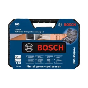 Bosch zestaw wierteł i bitów Titanium 103 szt.