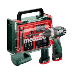 Metabo 600080710 wkrętarka powermaxx bs basic SET 34/17 Nm 2×2,0 Ah + 41 ACC walizka