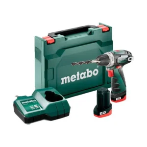 Metabo PowerMaxx BS Basic wiertarko-wkrętarka 12 V 34 Nm 2×2,0 Ah Metabo PowerMaxx BS Basic wiertarko-wkrętarka 12 V 34 Nm 2×2,0 Ah