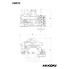 HiKOKI C6MEY2WBZ pilarka tarczowa ręczna 165 mm 1050 W