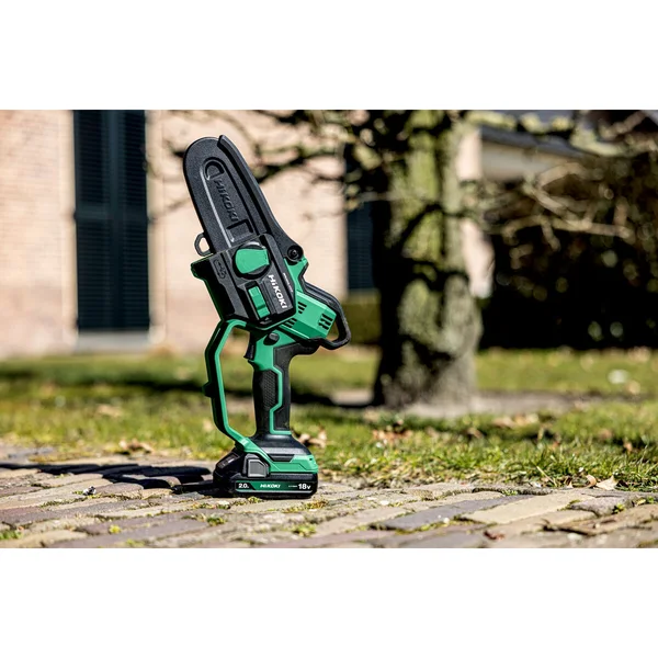 HiKOKI CS1810DDW4Z mini akumulatorowa pilarka łańcuchowa z górnym uchwytem 18 V, bez akumulatora