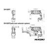 HiKOKI DH18DPCWPZ młotowiertarka akumulatorowa 18 V 3,2 J, walizka