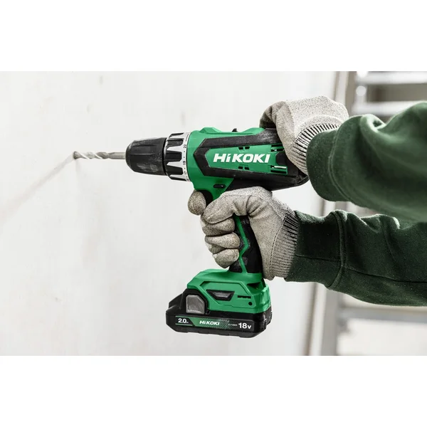 HiKOKI DV18DFWCZ udarowa wiertarko-wkrętarka akumulatorowa, walizka HiKOKI DV18DFWCZ udarowa wiertarko-wkrętarka akumulatorowa 18 V 53 Nm, walizka