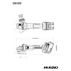 HiKOKI G3613DEW2Z akumulatorowa szlifierka kątowa, walizka HIT-System, bez akumulatora HiKOKI G3613DEW2Z akumulatorowa szlifierka kątowa 36 V 125 mm, walizka HIT-System, bez akumulatora
