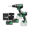 HiKOKI KC18DCWBZ zestaw elektronarzędzi: DV18DC + WH18DC, 2×5,0 Ah