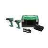 HiKOKI KC18DDWBZ zestaw elektronarzędzi: DV18DD + WH18DD, 2×5,0 Ah