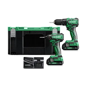 HiKOKI KC18DDWGZ zestaw elektronarzędzi: DV18DD + WH18DD, 2×2,0 Ah