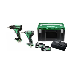 HiKOKI KC18DEWAZ zestaw elektronarzędzi: DS18DE + WH18DE, 2×5,0 Ah