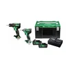 HiKOKI KC18DEWCZ zestaw elektronarzędzi: DV18DE + WH18DE, 2×5,0 Ah