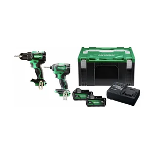 HiKOKI KC18DEWCZ zestaw elektronarzędzi: DV18DE + WH18DE, 2×5,0 Ah