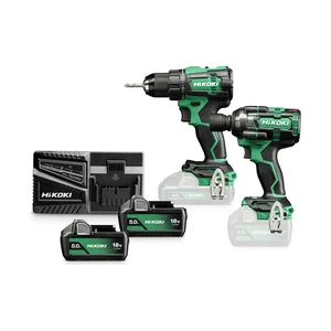 HiKOKI KC18DEWKZ zestaw elektronarzędzi: DS18DE + WR18DH, 2×5,0 Ah HiKOKI KC18DEWKZ zestaw elektronarzędzi: DS18DE + WR18DH, 2×5,0 Ah