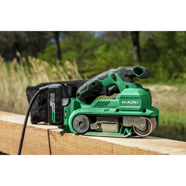 HiKOKI SB3608DAW4Z akumulatorowa szlifierka taśmowa 36 V, bez akumulatora
