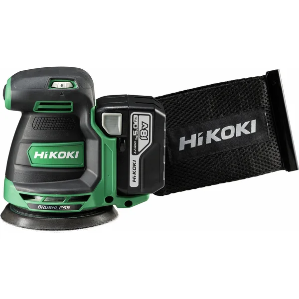 HiKOKI SV1813DAW4Z akumulatorowa szlifierka mimośrodowa 18 V 125 mm, bez akumulatora