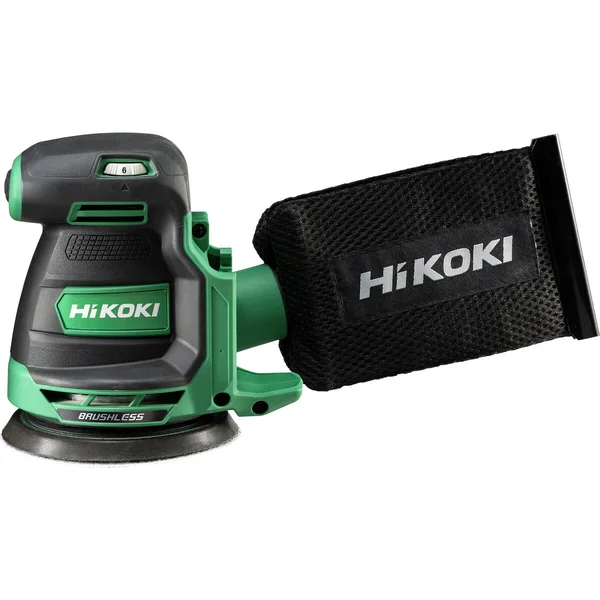 HiKOKI SV1813DAWPZ akumulatorowa szlifierka mimośrodowa, walizka HIT-System HiKOKI SV1813DAWPZ akumulatorowa szlifierka mimośrodowa 18 V 125 mm, walizka HIT-System