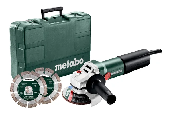 Metabo 600347510 szlifierka kątowa WEQ 1400-125 Set 125 mm 1400 W, walizka