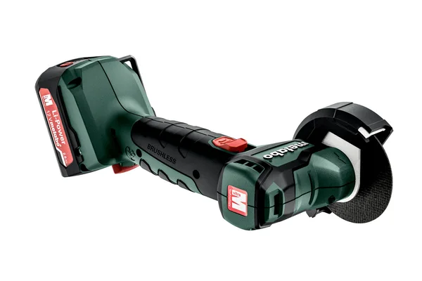 Metabo 600348500 akumulatorowa szlifierka kątowa PowerMaxx CC 12 BL 12 V 76 mm, 2×2,0 Ah, metaBOX