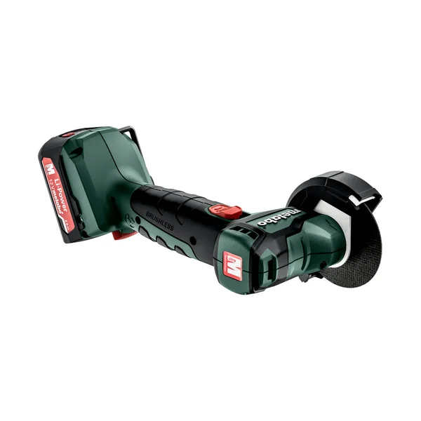 Metabo 600348500 akumulatorowa szlifierka kątowa PowerMaxx CC 12 BL 12 V 76 mm, 2×2,0 Ah, metaBOX