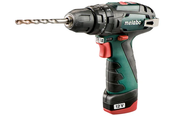 Metabo 600385500 akumulatorowa wiertarka udarowa PowerMaxx SB Basic 12 V 34 Nm, 2×2,0 Ah, walizka