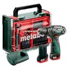 Metabo 600385710 akumulatorowa wiertarka udarowa PowerMaxx SB Basic Set 12 V 34 Nm, 2×2,0 Ah, walizka