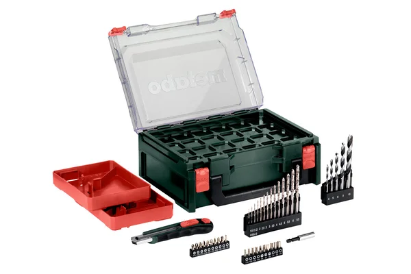 Metabo 600385710 akumulatorowa wiertarka udarowa PowerMaxx SB Basic Set 12 V 34 Nm, 2×2,0 Ah, walizka