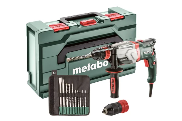 Metabo 600713510 multimłotek UHEV 2860-2 Quick Set 3,4 J 1100 W, metaBOX
