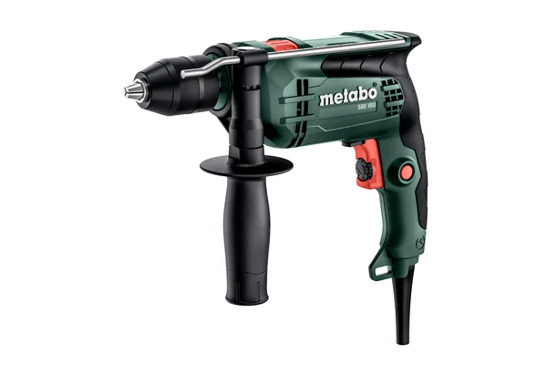 Metabo 600742500 wiertarka udarowa SBE 650 650 W, walizka