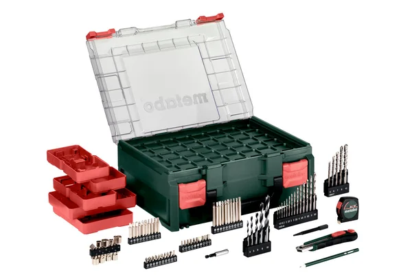 Metabo 600742710 warsztat SBE 650 Set Mobilny 650 W, walizka