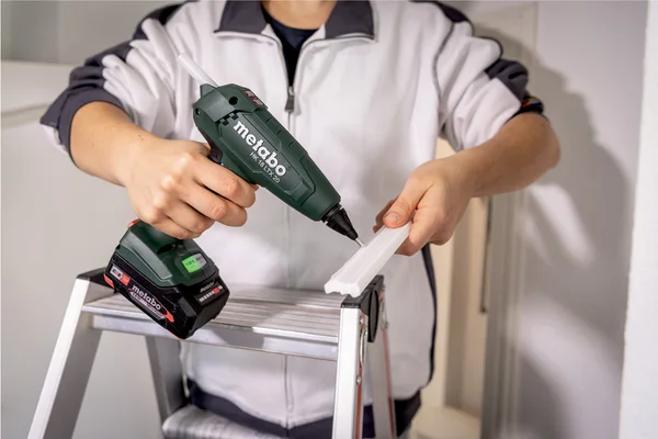 Metabo 600797850 akumulatorowy pistolet do klejenia na gorąco HK 18 LTX 20 18 V, bez akumulatora