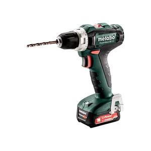Metabo 601036500 wiertarko-wkrętarka akumulatorowa PowerMaxx BS 12 12 V 40 Nm, 2×2,0 Ah, metaBOX