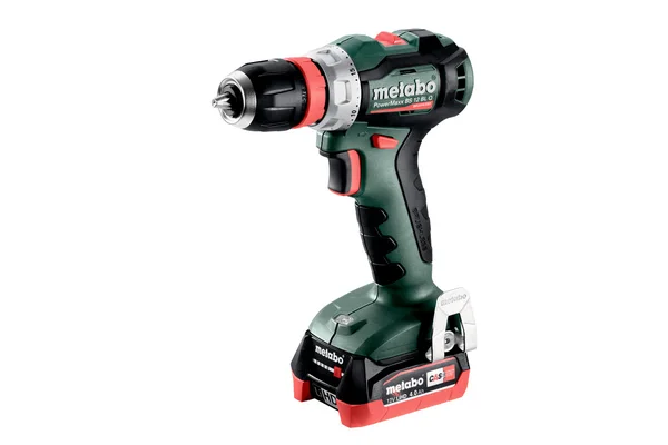 Metabo 601045800 wiertarko-wkrętarka akumulatorowa PowerMaxx BS 12 BL Q 12 V 45 Nm, 2×4,0 Ah, metaBOX