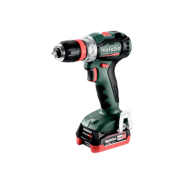 Metabo 601045800 wiertarko-wkrętarka akumulatorowa PowerMaxx BS 12 BL Q 12 V 45 Nm, 2×4,0 Ah, metaBOX