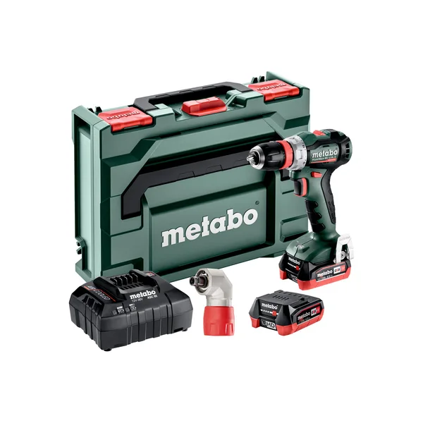 Metabo 601045920 wiertarko-wkrętarka akumulatorowa PowerMaxx BS 12 BL Q Pro 12 V 45 Nm, 2×4,0 Ah, metaBOX Metabo 601045920 wiertarko-wkrętarka akumulatorowa PowerMaxx BS 12 BL Q Pro 12 V 45 Nm, 2×4,0 Ah, metaBOX