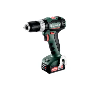 Metabo 601046500 akumulatorowa wiertarka udarowa PowerMaxx SB 12 BL 12 V 45 Nm, 2×2,0 Ah, metaBOX