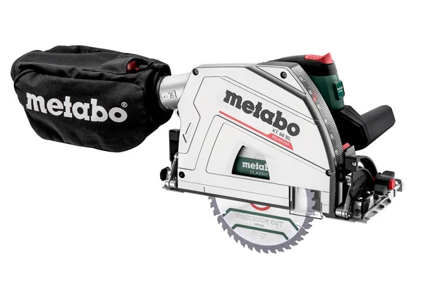 Metabo 601166500 pilarka tarczowa do cięcia wgłębnego KT 66 BL 165 mm 1200 W, metaBOX