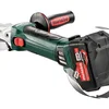 Metabo 601306840 akumulatorowa szlifierka kątowa z płaską głowicą WF 18 LTX 125 Quick 18 V 125 mm, metaBOX