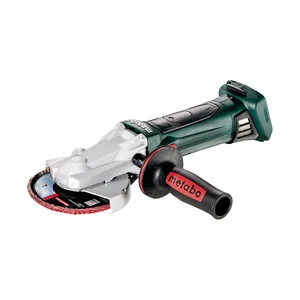 Metabo 601306840 akumulatorowa szlifierka kątowa z płaską głowicą WF 18 LTX 125 Quick 18 V 125 mm, metaBOX