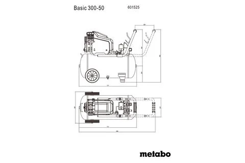 Metabo 601525000 sprężarka Basic 300-50 *