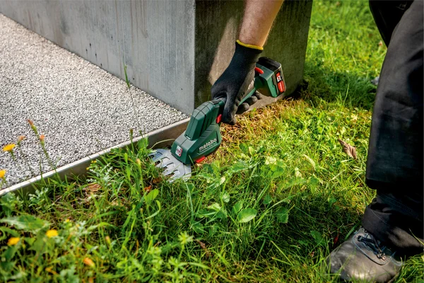 Metabo 601608850 akumulatorowe nożyce do krzewów i trawy PowerMaxx SGS 12 Q 12 V, bez akumulatora
