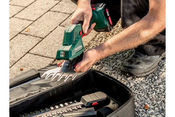 Metabo 601609840 akumulatorowe nożyce do krzewów i trawy SGS 18 LTX Q 18 V, metaBOX, bez akumulatora