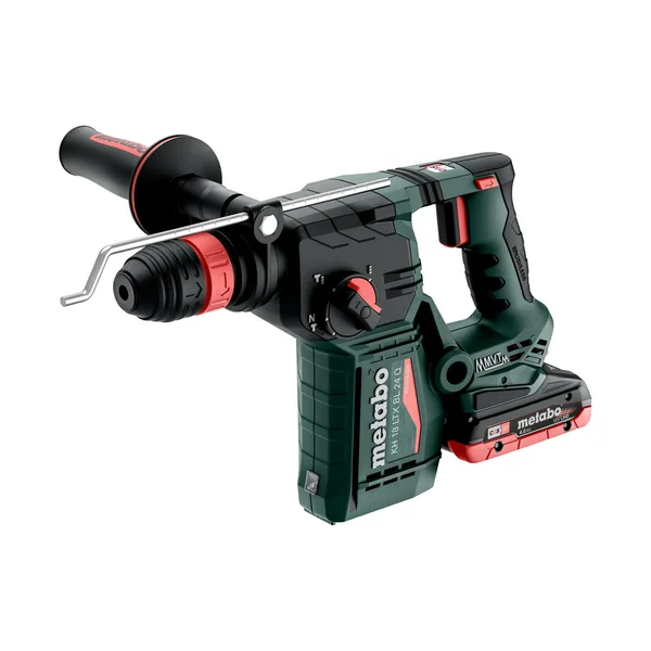 Metabo 601714800 kombimłotek akumulatorowy KH 18 LTX BL 24 Q, 2×4,0 Ah, metaBOX Metabo 601714800 kombimłotek akumulatorowy KH 18 LTX BL 24 Q 18 V 2,2 J, 2×4,0 Ah, metaBOX