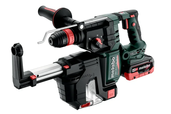 Metabo 601715930 młot akumulatorowy KH 18 LTX BL 28 Q Set ISA 18 V 3 J, 2×5,5 Ah, metaBOX