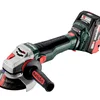 Metabo 601730660 akumulatorowa szlifierka kątowa WB 18 LTX BL 15-125 Quick 18 V 125 mm, 2×5,5 Ah, metaBOX