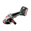 Metabo 601730660 akumulatorowa szlifierka kątowa WB 18 LTX BL 15-125 Quick 18 V 125 mm, 2×5,5 Ah, metaBOX