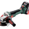 Metabo 601731660 akumulatorowa szlifierka kątowa WVB 18 LTX BL 15-125 Quick 18 V 125 mm, 2×5,5 Ah, metaBOX