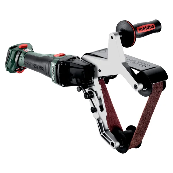 Metabo 601768840 akumulatorowa szlifierka taśmowa do rur RBVB 18 LTX BL 180 18 V, metaBOX, bez akumulatora