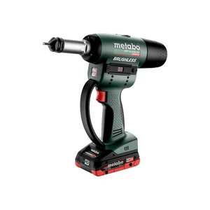Metabo 601788800 nitownica akumulatorowa do nitonakrętek NMP 18 LTX BL M10 18 V, 2×4,0 Ah, metaBOX