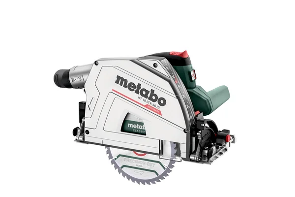 Metabo 601866840 akumulatorowa pilarka tarczowa do cięcia wgłębnego KT 18 LTX 66 BL 18 V 165 mm, metaBOX, bez